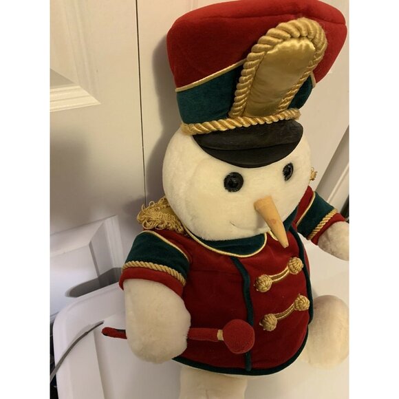 Vtg 1999 Snowden And Friends Animated Musical Christmas Snowman‎ Plush Toy Works - Picture 6 of 9